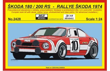 Kit – Š 180/200 RS „Official“  Rally Škoda 1974